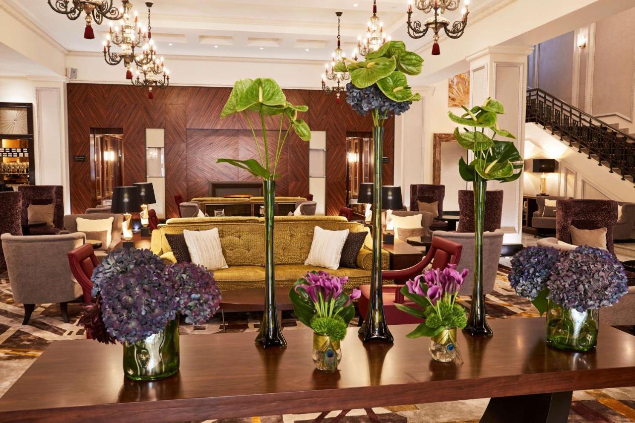 Grand Hotel Kempinski Rīga Exterior foto The lobby of the hotel